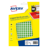 Avery PET08V markeringspunten Ø 8 mm groen (2.940 etiketten)