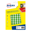 Avery PET15V markeringspunten Ø 15 mm groen (960 etiketten)