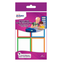 Avery RES16 weerbestendige etiketten 45 x 65 mm wit (16 etiketten) RES16 212796