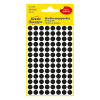 Avery Zweckform 3009 markeringspunten Ø 8mm zwart (416 etiketten)