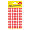 Avery Zweckform 3010 markeringspunten Ø 8mm rood (416 etiketten)