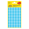 Avery Zweckform 3011 markeringspunten Ø 8 mm blauw (416 etiketten)