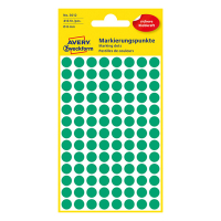 Avery Zweckform 3012 markeringspunten Ø 8 mm groen (416 etiketten) 3012 212326