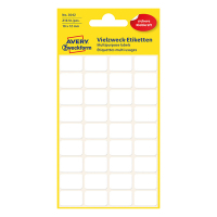 Avery Zweckform 3042 multifunctionele etiketten 18 x 12 mm wit (216 etiketten) 3042 212152