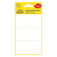 Avery Zweckform 3081 multifunctionele etiketten 76 x 39 mm wit (18 etiketten) 3081 212208