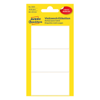 Avery Zweckform 3084 multifunctionele etiketten 66 x 38 mm wit (18 etiketten) 3084 212200