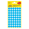 Avery Zweckform 3142 markeringspunten Ø 12 mm blauw (270 etiketten)