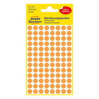 Avery Zweckform 3178 markeringspunten Ø 8 mm lichtoranje (416 etiketten) 3178 212334