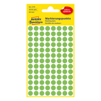 Avery Zweckform 3179 markeringspunten Ø 8 mm lichtgroen (416 etiketten) 3179 212336