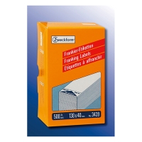 Avery Zweckform 3439 frankeeretiketten 130 x 40 mm wit (500 etiketten) 3439 212222