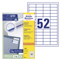 Avery Zweckform 3650 universele etiketten A4 48 x 21 mm wit (5.200 etiketten) 3650 212650
