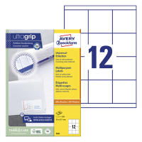 Avery Zweckform 3661 universele etiketten A4 70 x 67,7 mm wit (1.200 etiketten) 3661 212050