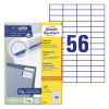 Avery Zweckform 3668 universele etiketten A4 52,5 x 21,2 mm wit (5.600 etiketten) 212030 - 1