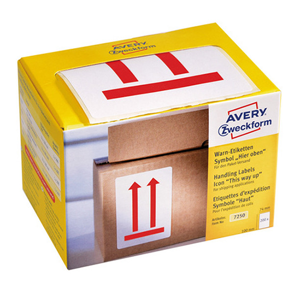 Avery Zweckform 7250 waarschuwingsetiketten This way up (200 etiketten) AV-7250 212677 - 1