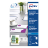 Avery Zweckform C2358-25 complimentenkaartjes wit 99 x 210 mm (75 stuks) 212792 - 1