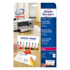 Avery Zweckform C32026-25 visitekaarten zijdeglans mat wit 85 x 54 mm (250 stuks) 212791 - 1