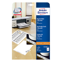 Avery Zweckform C32258-25 schapkaarten wit 38 x 105 mm (350 stuks) C32258-25 212795