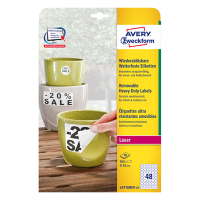 Avery Zweckform L4716REV-20 weerbestendige etiketten Ø 30 mm (960 etiketten) L4716REV-20 212820