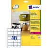 Avery Zweckform L4778-20 weerbestendige etiketten 45,7 x 21,2 mm (960 etiketten)