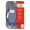 Avery Zweckform L4784-20 zelfklevende naambadge etiketten 63,5 x 29,6 mm wit/blauw (540 naambadges) L4784-20 212596