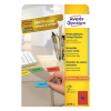 Avery Zweckform L4790-20 verwijderbare etiketten A4 38,1 x 21,2 mm rood (1.300 etiketten)