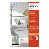 Avery Zweckform L4795-20 tentkaarten wit 180 x 60 mm (40 kaarten)
