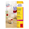Avery Zweckform L6005-25 NEON etiketten 210 x 297 mm rood (25 etiketten) L6005-25 212747
