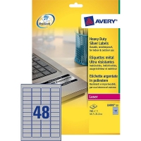 Avery Zweckform L6009-20 polyester verzegelingsetiketten 45,7 x 21,2 mm (960 etiketten) L6009-20 212448