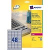 Avery Zweckform L6009-20 polyester verzegelingsetiketten 45,7 x 21,2 mm (960 etiketten) L6009-20 212448