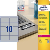 Avery Zweckform L6012-20 polyester verzegelingsetiketten 96 x 50,8 mm (200 etiketten) L6012-20 212450