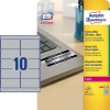 Avery Zweckform L6012-20 polyester verzegelingsetiketten 96 x 50,8 mm (200 etiketten) L6012-20 212450