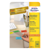 Avery Zweckform L6037-20 verwijderbare etiketten A4 25,4 x 10 mm geel (3.780 etiketten)