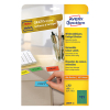 Avery Zweckform L6049-20 verwijderbare etiketten A4 25,4 x 10 mm groen (3.780 etiketten)
