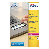 Avery Zweckform L6146-20E no-peel etiketten 63,5 x 33,9 mm (480 etiketten) L6146-20E 212444