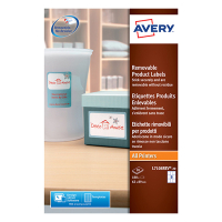 Avery Zweckform L7108REV-20 afneembare productetiketten rechthoekig 62 x 89 mm (180 etiketten) L7108REV-20 212616