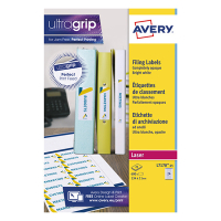 Avery Zweckform L7170-25 rugetiketten 134 x 11 mm wit (600 etiketten) L7170-25 212894