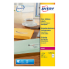 Avery Zweckform L7563-25 transparante etiketten 99,1 x 38,1 mm (350 etiketten)