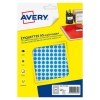 Avery Zweckform PET08B markeringspunten Ø 8 mm blauw (2940 etiketten) AV-PET08B 212704