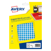 Avery Zweckform PET08B markeringspunten Ø 8 mm blauw (2940 etiketten)