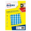 Avery Zweckform PET15B markeringspunten Ø 15 mm blauw (960 etiketten)
