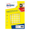 Avery Zweckform PET15J markeringspunten Ø 15 mm geel (960 etiketten)