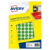 Avery Zweckform PET15V markeringspunten Ø 15 mm groen (960 etiketten)