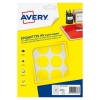 Avery Zweckform PET30J markeringspunten Ø 30 mm geel (240 etiketten)