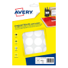 Avery Zweckform PET30W markeringspunten Ø 30 mm wit (240 etiketten)