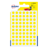 Avery Zweckform PSA08J markeringspunten Ø 8 mm geel (490 etiketten) AV-PSA08J 212710