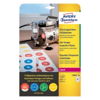 Avery Zweckform keuringszegels met beveiligingsraster 20 mm (480 etiketten) AV-L7805-10 212684