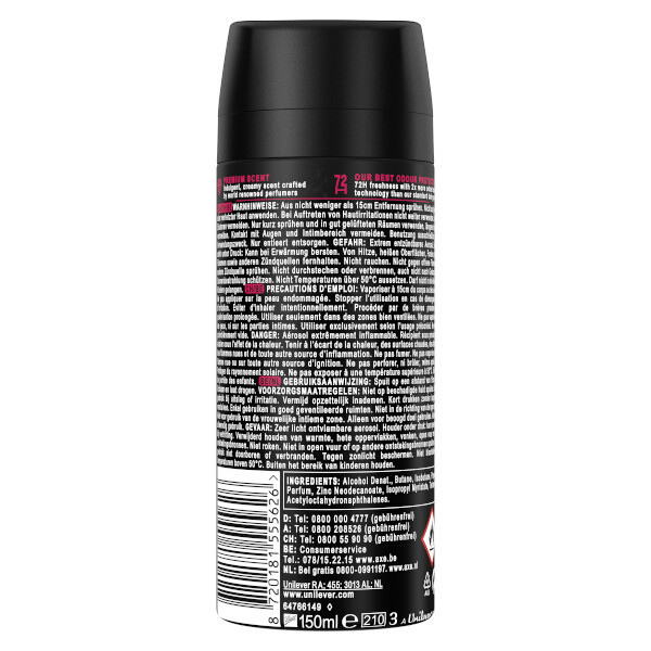 Axe Fine Fragrance Collection Cherry Fizz deodorant & body spray (150 ml) SAX00284 - 2