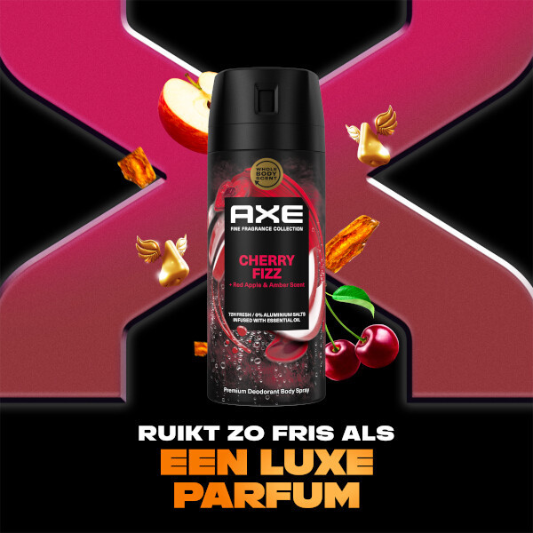 Axe Fine Fragrance Collection Cherry Fizz deodorant & body spray (150 ml) SAX00284 - 6