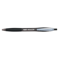 BIC Atlantis Soft balpen zwart (12 stuks) 902133 224635