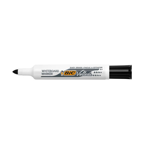 BIC Velleda 1711 whiteboard marker zwart (0,6 mm rond) 240447 - 1